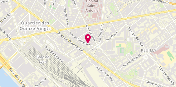 Plan de REFILL24, 143 Rue de Charenton, 75012 Paris