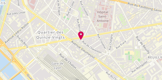 Plan de XEFI Paris 12, 126 Rue de Charenton, 75012 Paris