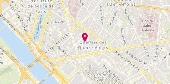 Plan de Univers Vape, 9 Rue Parrot, 75012 Paris