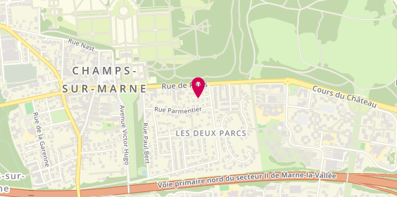 Plan de Tgu Informatique, 3 Allée du parc, 77420 Champs-sur-Marne