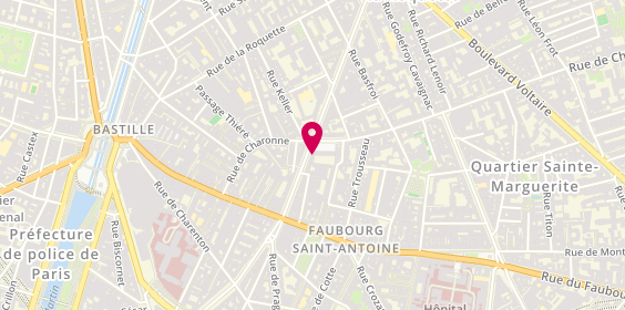 Plan de Es Export, 114 avenue Ledru Rollin, 75011 Paris
