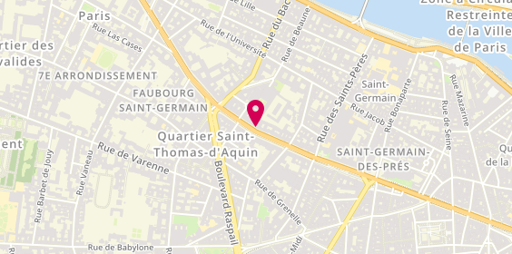 Plan de Design & Technologies, 222-224
222 Boulevard Saint Germain, 75007 Paris