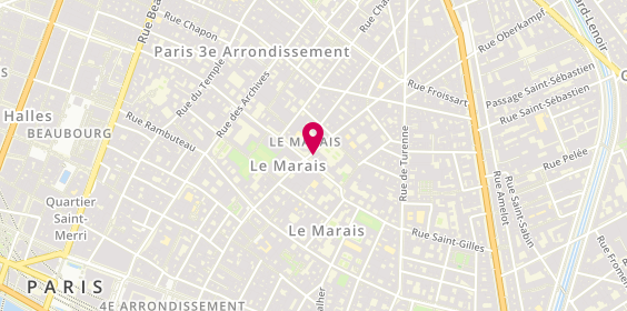 Plan de Perez Mikhaël, 86 Rue Vieille du Temple, 75003 Paris