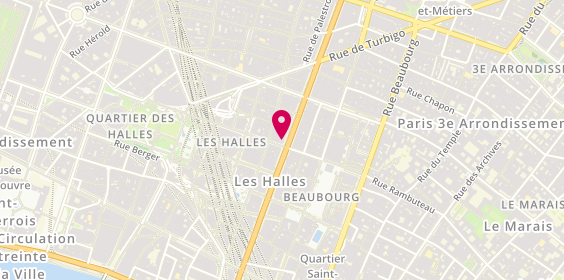 Plan de Pearl Diffusion, 53 Boulevard de Sébastopol, 75001 Paris