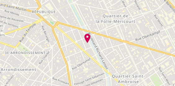 Plan de Es Export, 115 Boulevard Richard-Lenoir, 75011 Paris