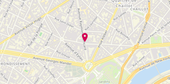 Plan de Mcprice, 24 avenue Raymond Poincaré, 75116 Paris
