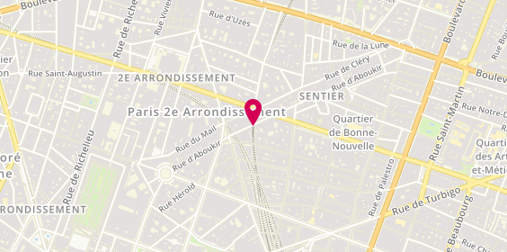 Plan de Falcon Company, 46 Rue d'Aboukir, 75002 Paris