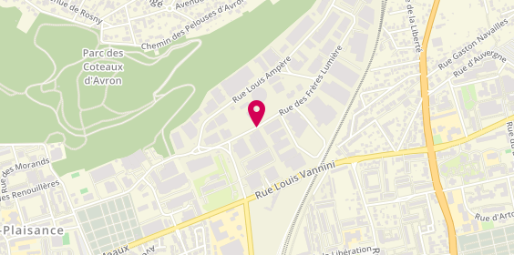 Plan de E-Mag Numerique, 79 Rue Frères Lumière, 93330 Neuilly-sur-Marne