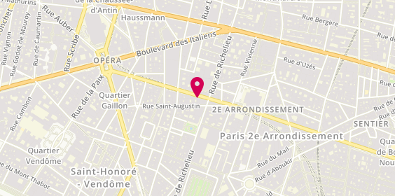 Plan de Senetic, 9 Rue du 4 Septembre, 75002 Paris
