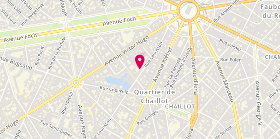 Plan de Id Rezo, 42 Rue Lauriston, 75116 Paris