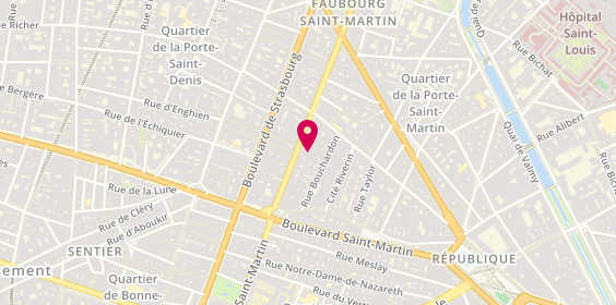 Plan de Lancelot Computer, 50 Rue du Faubourg Saint-Martin, 75010 Paris