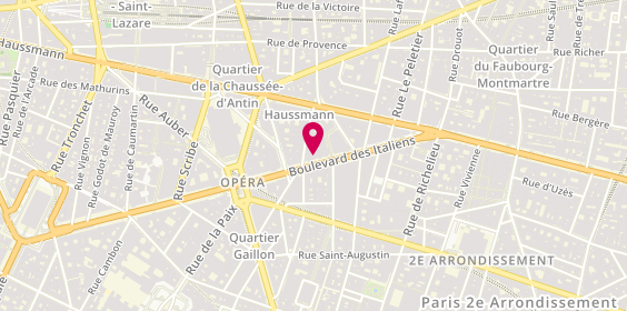 Plan de Groupe Hisi, 34 Boulevard des Italiens, 75009 Paris