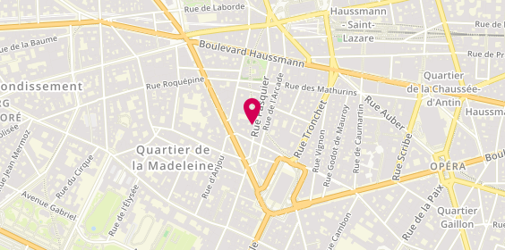 Plan de Smd Bureautique, 9 Rue Pasquier, 75008 Paris