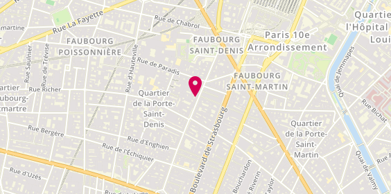 Plan de City Tech, 85 Rue du Fbg Saint Denis, 75010 Paris