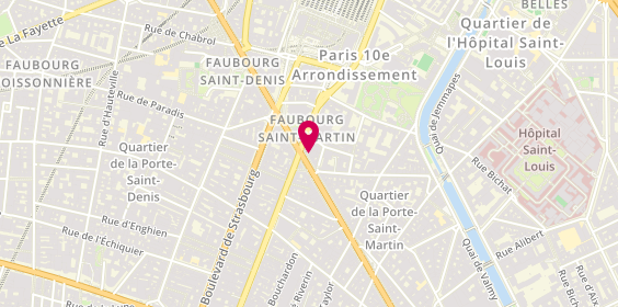 Plan de Office DEPOT, 60 Boulevard de Magenta, 75010 Paris