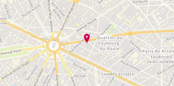 Plan de Euro Compu, 35 avenue de Friedland, 75008 Paris