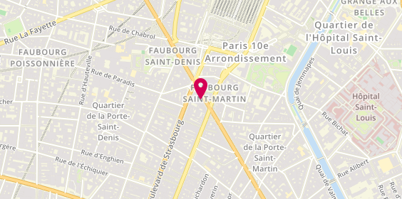 Plan de Rs Informatiques et Alimentation, 61 Boulevard de Magenta, 75010 Paris