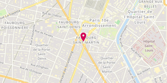Plan de Jsr Informatique, 64 Boulevard de Magenta, 75010 Paris