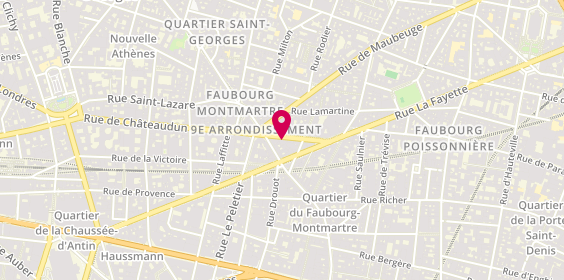 Plan de Office DEPOT, 9 Rue de Châteaudun, 75009 Paris