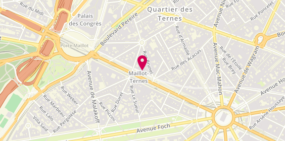 Plan de Office Depot Express, 44 avenue de la Grande Armée, 75017 Paris
