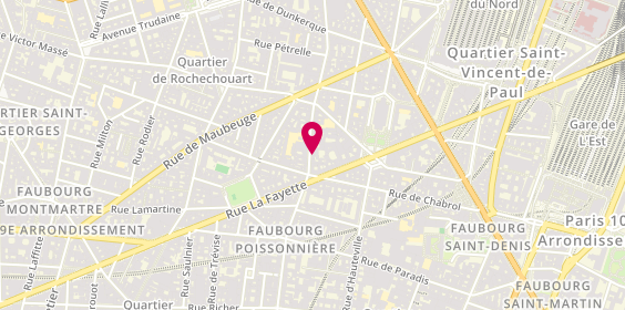 Plan de Semea, 92 Rue du Faubourg Poissonnière, 75010 Paris