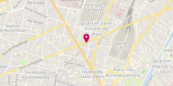 Plan de Multimedia Services, 146 Rue la Fayette, 75010 Paris