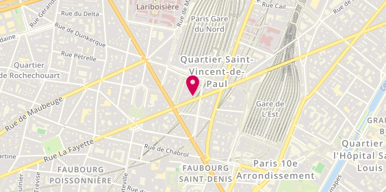 Plan de Note-Y, 139 Rue la Fayette, 75010 Paris