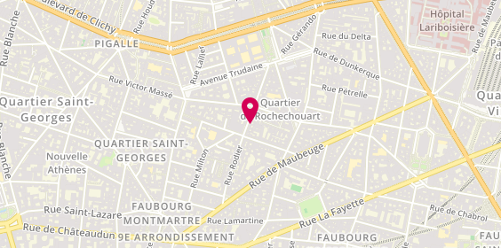 Plan de Infoting, 44 Rue Rodier, 75009 Paris
