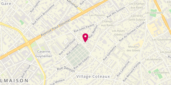 Plan de Rueil-Informatique, 8 Rue Mac Mahon, 92500 Rueil-Malmaison