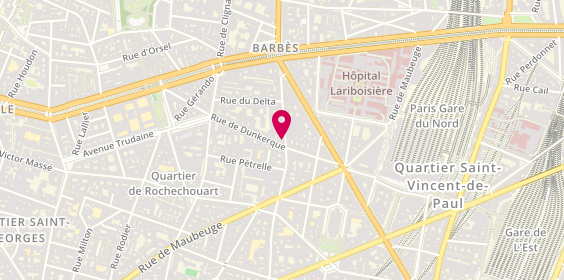 Plan de Cyber-Jay/Réparation Mac et IPhone, 165 Rue du Faubourg Poissonnière, 75009 Paris