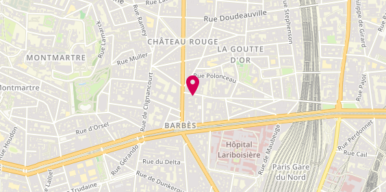 Plan de Big Boss Services, 63 Rue de la Goutte d'Or, 75018 Paris