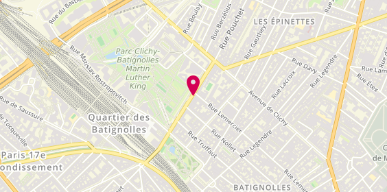 Plan de Informatique Réseau Consommables, 168 Bis Rue Cardinet, 75017 Paris