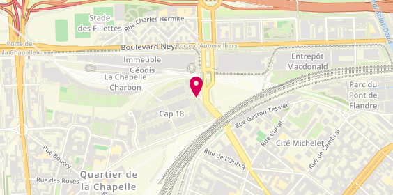 Plan de Monpcsurmesure.fr, 189 Rue Aubervilliers, 75018 Paris