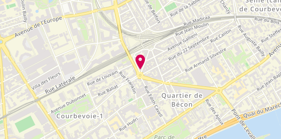 Plan de Gsm Assistance, 1 Avenue de la Liberte, 92400 Courbevoie