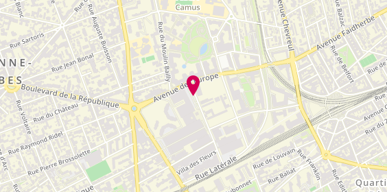 Plan de Amphi, 41 Rue Moulin des Bruyères, 92400 Courbevoie