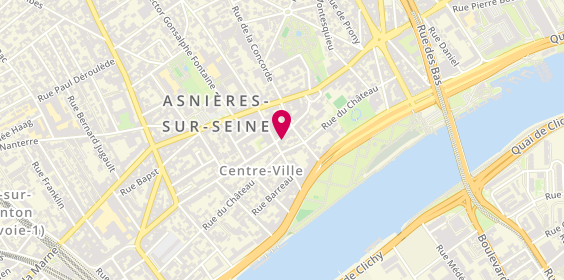 Plan de P.S.I 2000, 86 Rue Maurice Bokanowski, 92600 Asnières-sur-Seine
