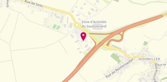 Plan de Allo Informatique - Dépannage et vente de PC, Zone Artisanale du Roesselbach
6 Rue des Chênes, 67250 Soultz-sous-Forêts