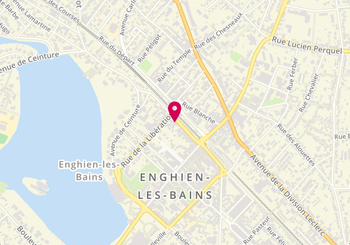 Plan de Sos Point Ordinateur Athlea, 15 Bis Rue de l'Arrivée, 95880 Enghien-les-Bains
