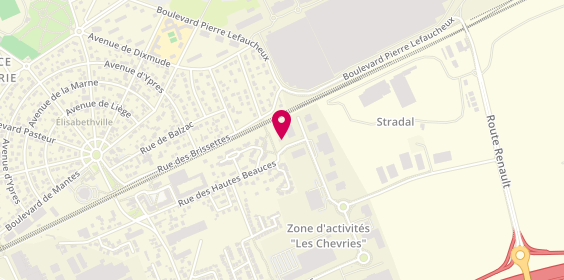 Plan de Cogidis - Services, maintenance et dépannage en informatique (78), 9 Rue des Vieilles Granges, 78410 Aubergenville