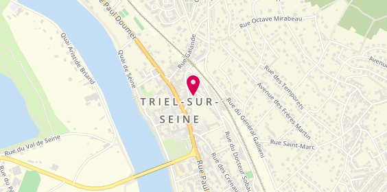 Plan de Microsav, 4 Rue de la Station, 78510 Triel-sur-Seine