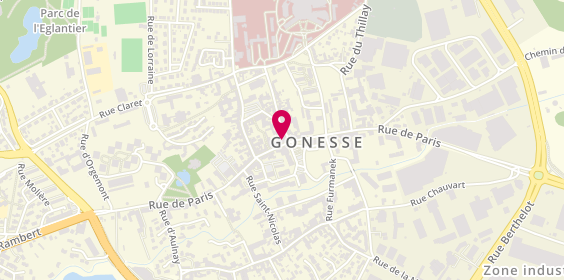 Plan de Xefi Gonesse, 55 Rue de Paris, 95500 Gonesse