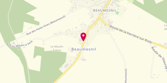 Plan de Jb Informatique, 18 Route de la Barre en Ouche, 27410 Mesnil-en-Ouche