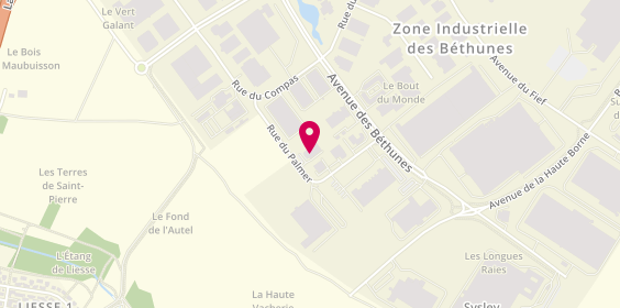 Plan de Euro Impact, 7 Rue du Palmer, 95310 Saint-Ouen-l'Aumône