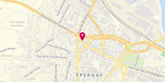 Plan de Neosyst Epernay, 6 avenue Jean Jaurès, 51200 Épernay