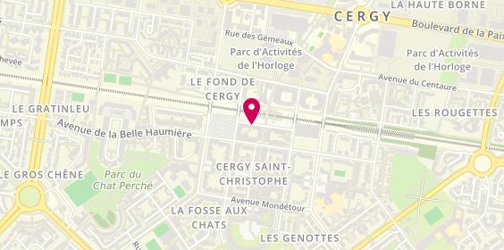Plan de One Tech Discount, 15 Rue des Passage Perdus, 95800 Cergy