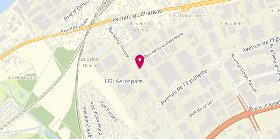 Plan de ALTERNATIVE Partner Solutions, 19 Rue Saint-Hilaire, 95310 Saint-Ouen-l'Aumône