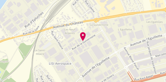 Plan de I M C Systemes, 13 Bis Rue Guivernone, 95310 Saint-Ouen-l'Aumône