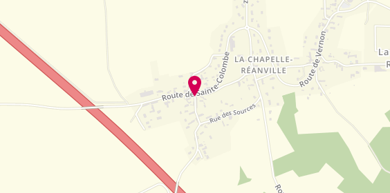 Plan de Ordinateur Service Christophe PORCHERON, 1 Route d'Houlbec, 27950 La Chapelle-Longueville