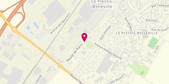 Plan de Le Plessis Informatique, 16 Route de Paris, 60330 Le Plessis-Belleville