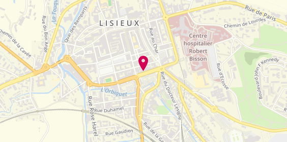 Plan de 14 Informatique, 18 Boulevard Sainte-Anne, 14100 Lisieux